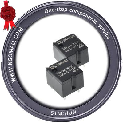 SANYOU Relay 继电器SARF-S-112DM 12VDC 4脚常开 70A14VDC替HFV7