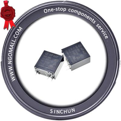 HF42F-005-2HS/2HST 12V 24V 两组常开6脚5A250VAChongfa Relay继