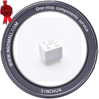 HF3FD-012-ZTF hongfa 超小型大功率Relay 继电器 五脚 10A250VAC