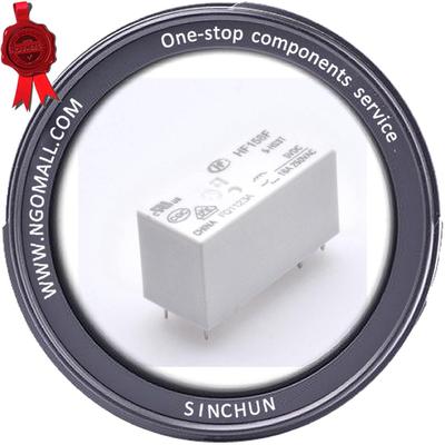 HF158F-5 12 24-HS ZS一组常开6脚16A250VAC全新hongfa Relay继电