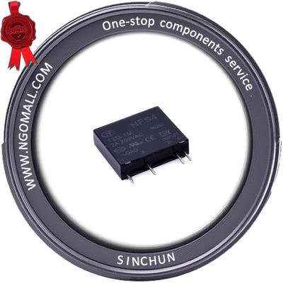 hongfa Relay 继电器HFS4-05 12 24D-1M 4脚 2A 250VAC 全新