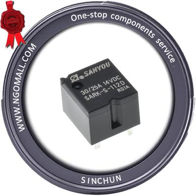 SANYOU Relay 继电器SARK-S-105 112 124D 5脚 30A14VDC替hongfaH