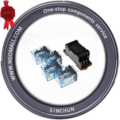 正品MY4N-J GS IEC255 12V 24V 110V 120V 220V 240V Relay继电器